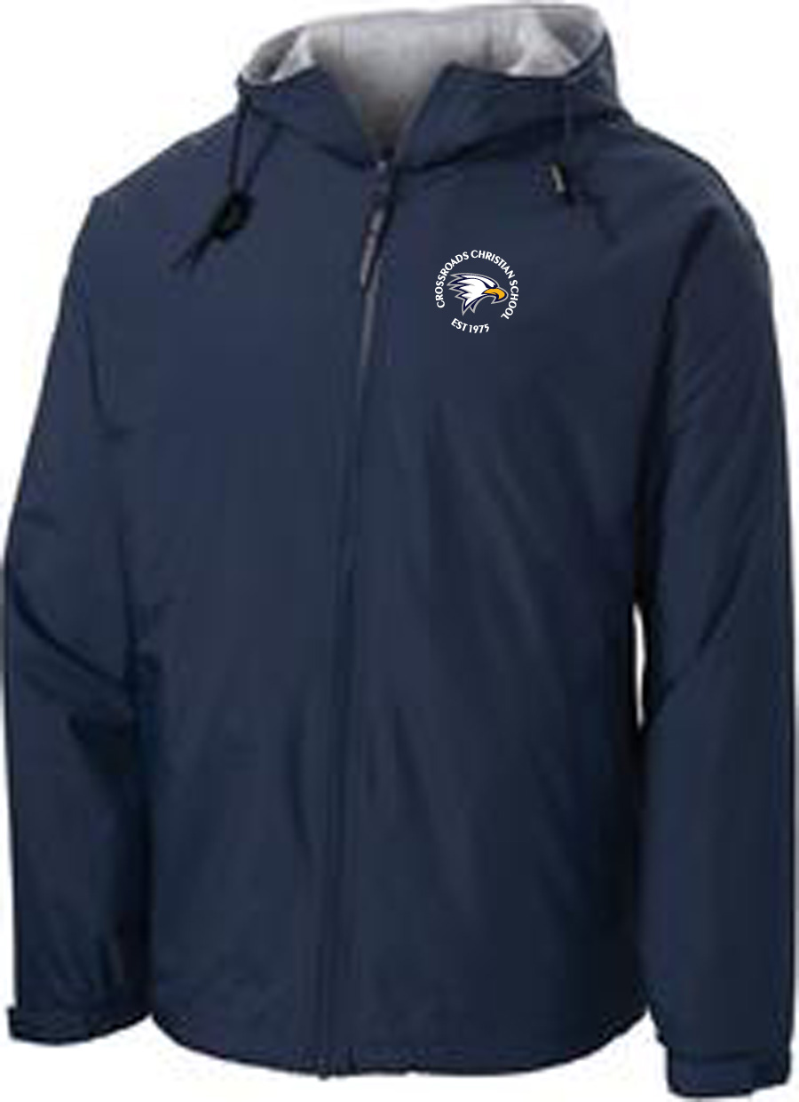 Navy Sport Logo Jacket